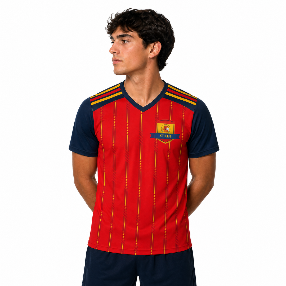 Spain Replica Soccer Jersey (C)