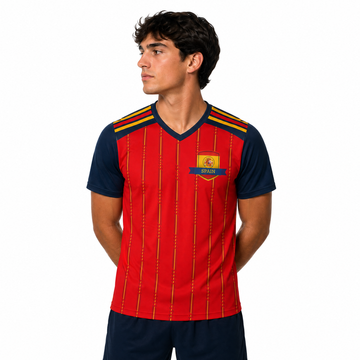 Spain Replica Soccer Jersey (C)