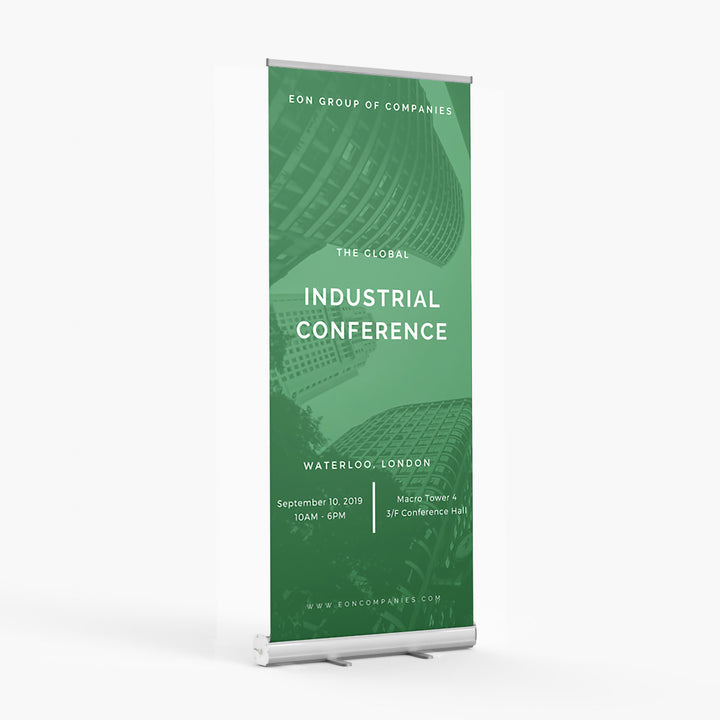 Retractable Banner 33.5" W x 80" H (C)