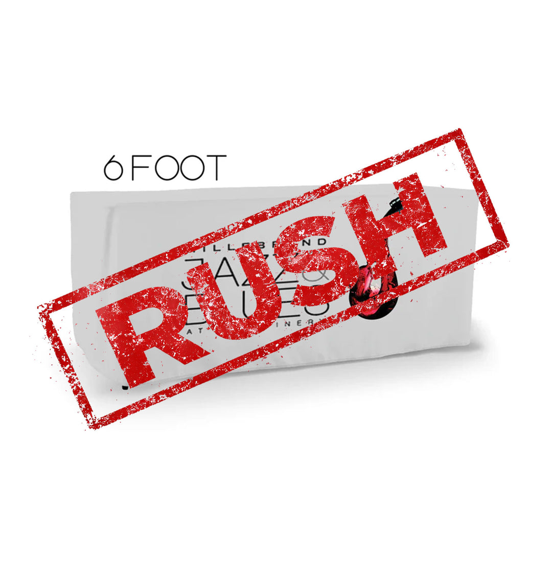 RUSH 6 ft Fitted Tablecover (4 Sided)