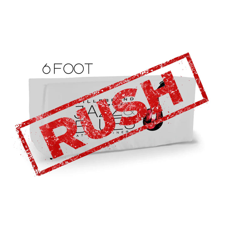 RUSH 6 ft Fitted Tablecover