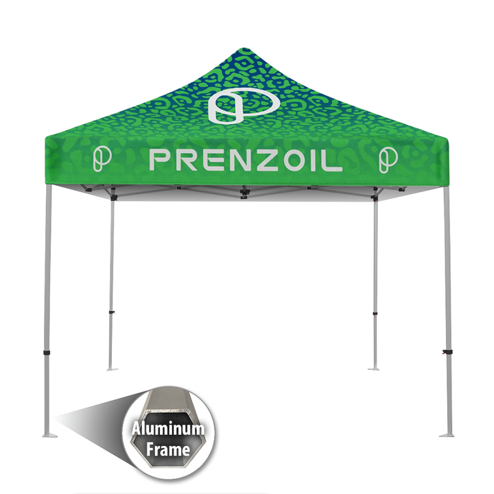 Prime Hex Aluminum Pop Up Canopy Tent 10ft x 10ft - E-COM