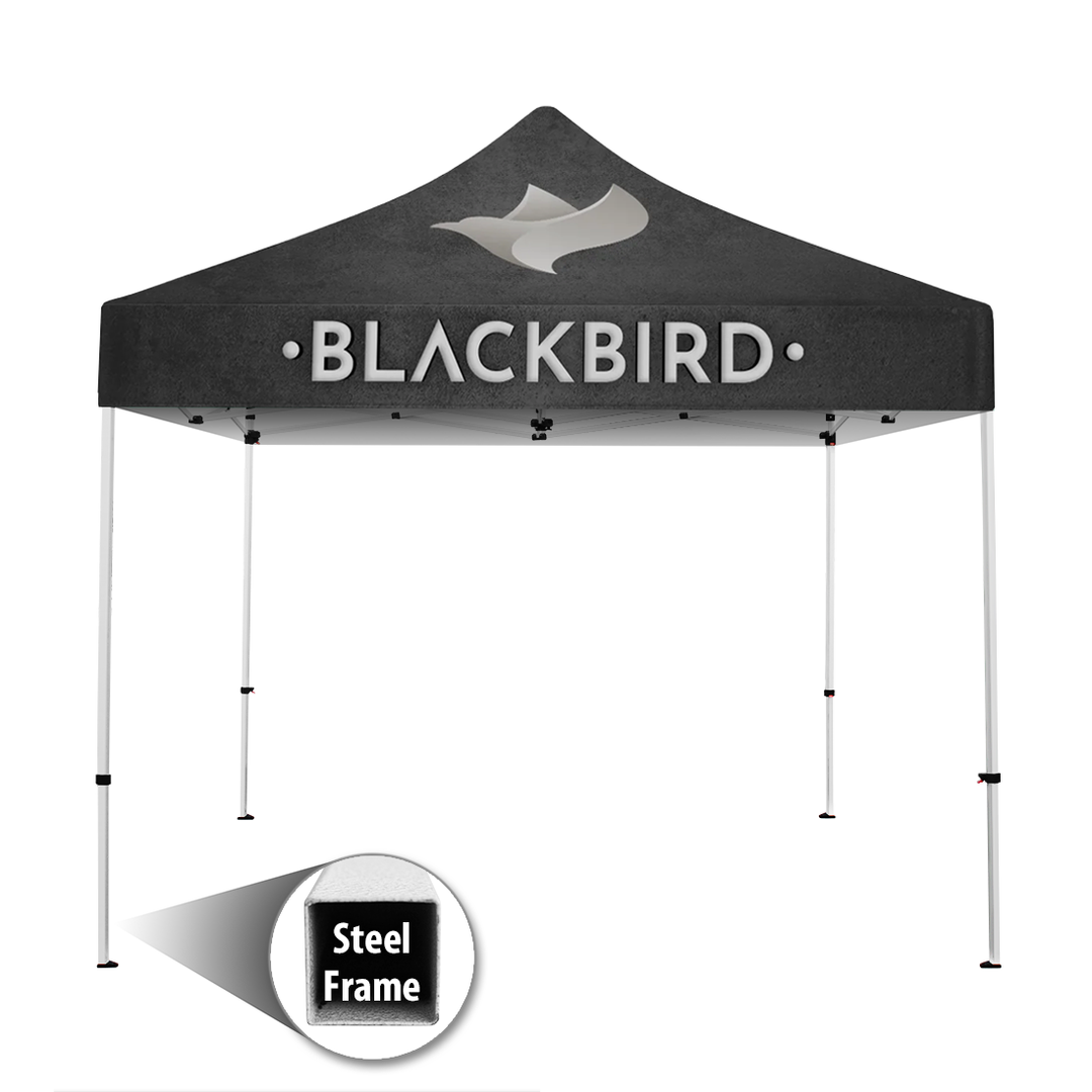 Prime Square Steel Pop Up Canopy Tent 10ft x 10ft (C)