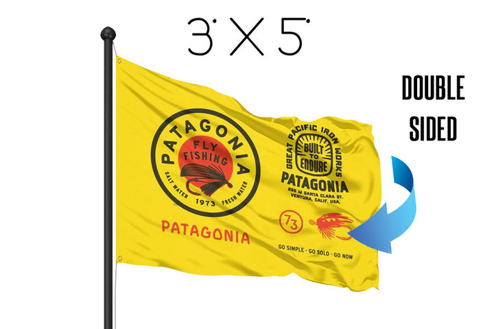 Double Sided Custom Flags 3' x 5' (C)