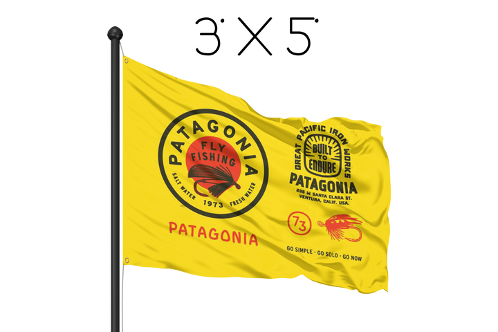 Single Sided Custom Flags 3' x 5' (C)