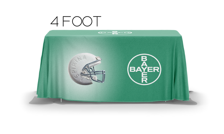 4 ft Throw Tablecover (4 Sided) (MSRP)