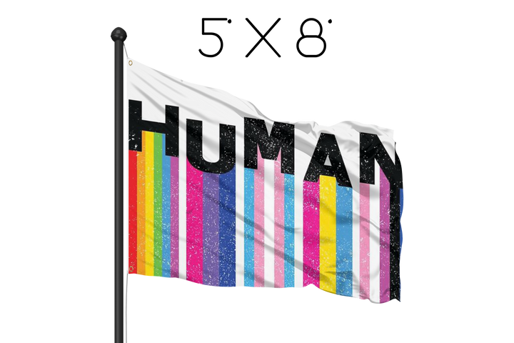 Single Sided Custom Flags 5' x 8' (C)