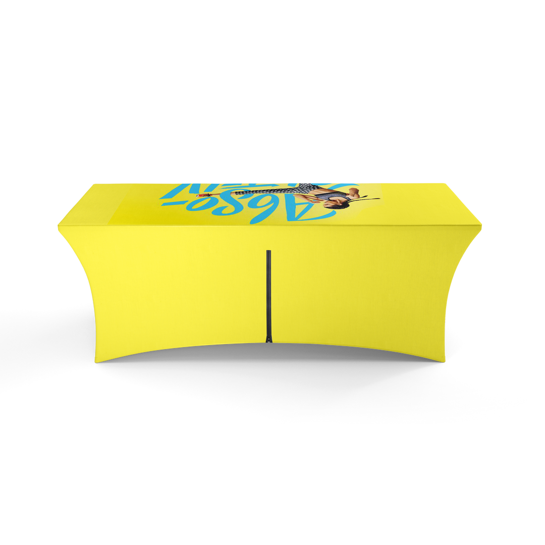 6 ft Stretch Tablecover with Zipper (4 Sided) STRETCH (C)