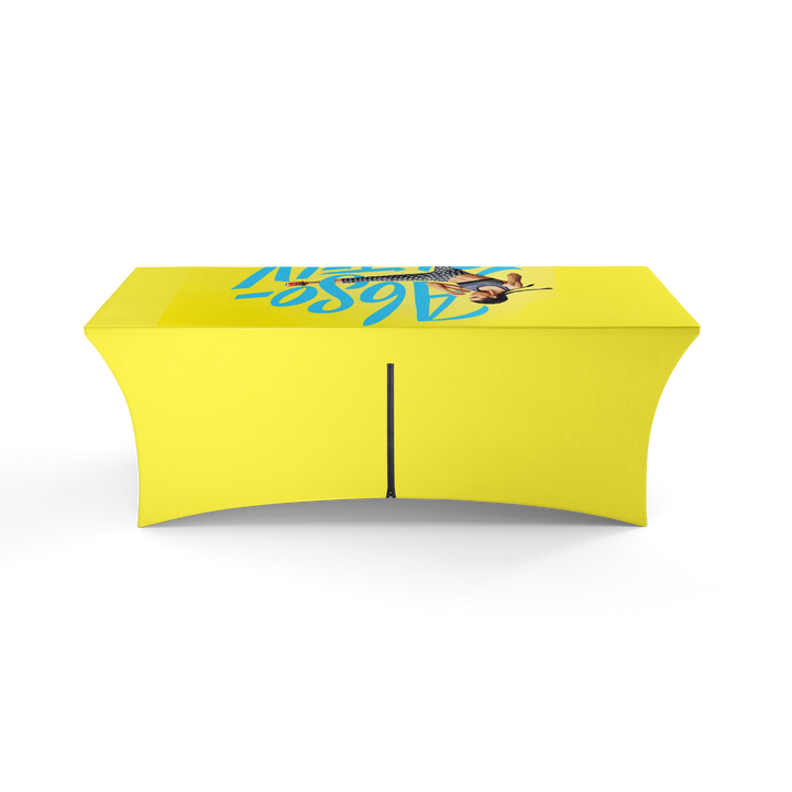 6 ft Stretch Tablecover with Zipper (4 Sided) STRETCH (C)