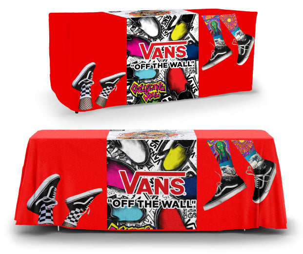 Convertible Table Throw (Black or white Velcro only) (C)