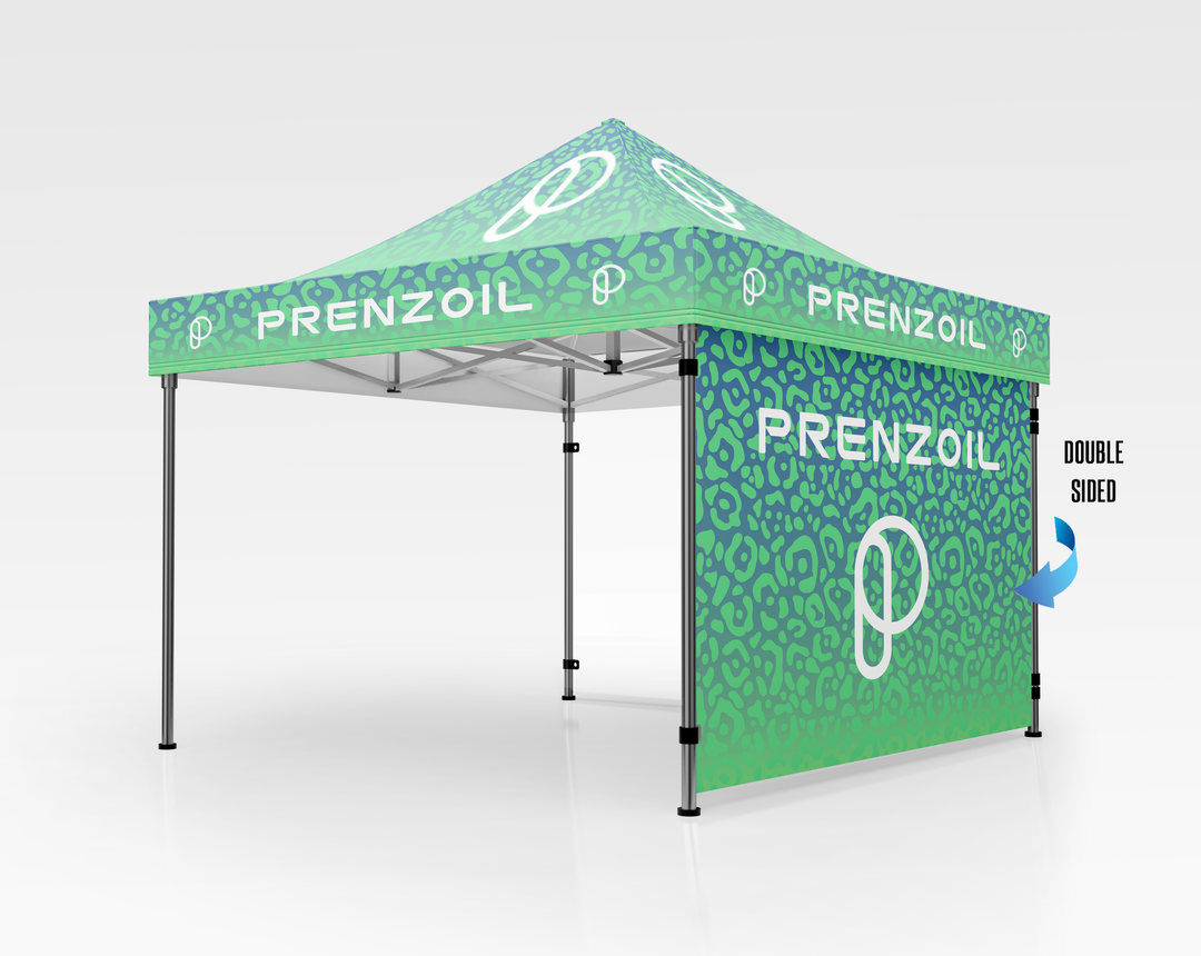 Prime Hex Aluminum Pop Up Canopy Tent 10ft x 10ft - E-COM
