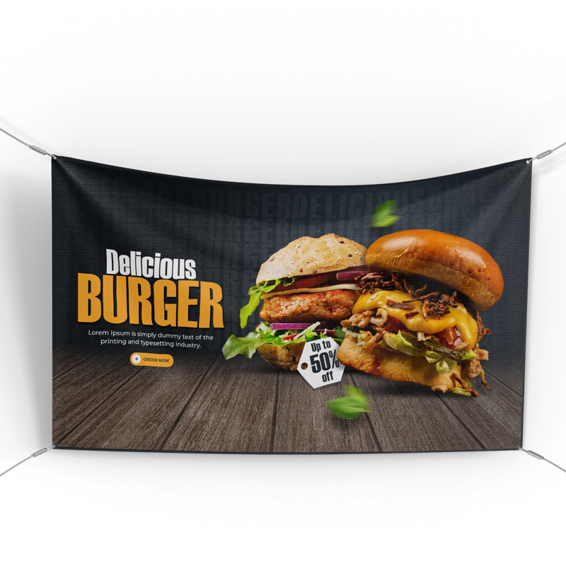 Custom Fabric Banner with Grommets 2023® (C)