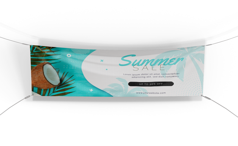 Custom Fabric Banner with Grommets 2023® (C)