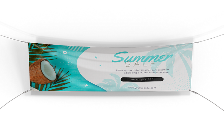 Custom Fabric Banner with Grommets 2023® (C)