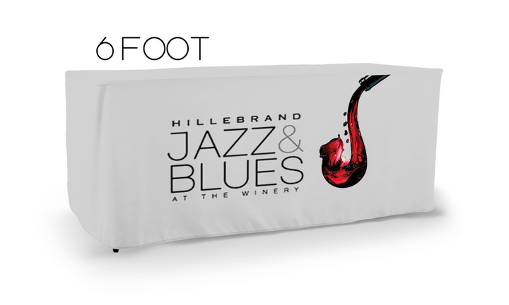 6 ft Fitted Tablecover (4 Sided) (C)