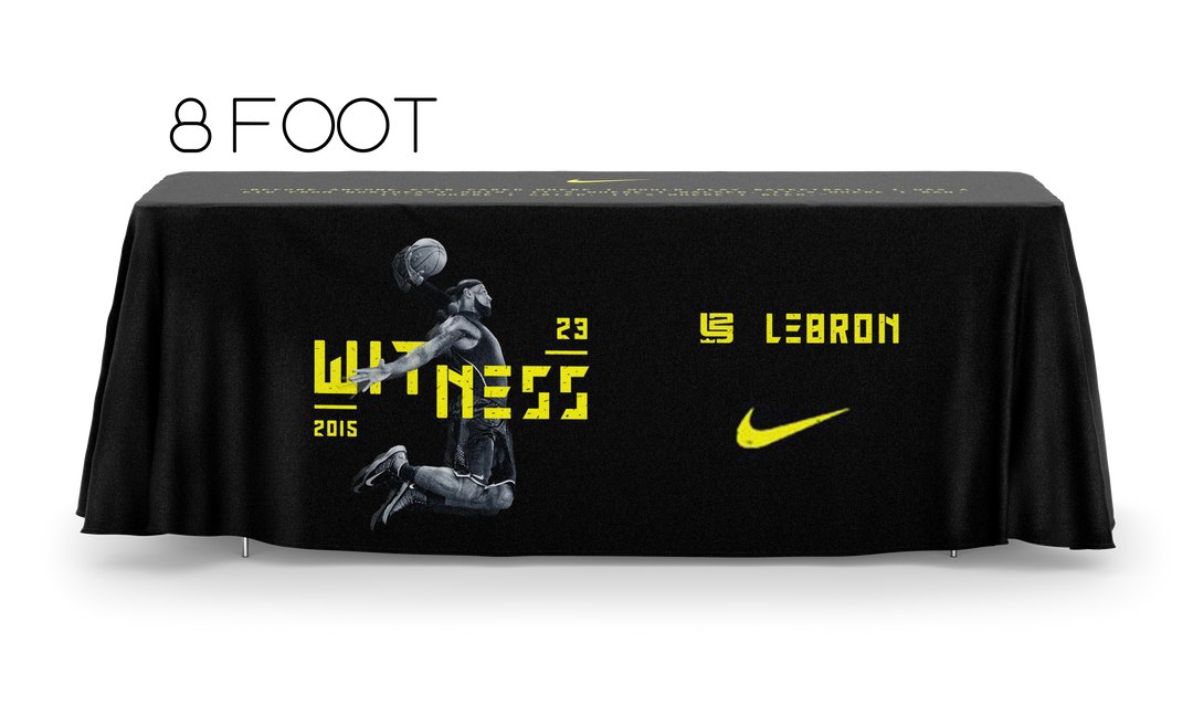 8 ft Throw Tablecover (4 Sided) (C)