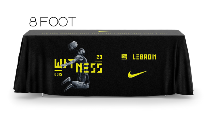 8 ft Throw Tablecover (4 Sided) (C)