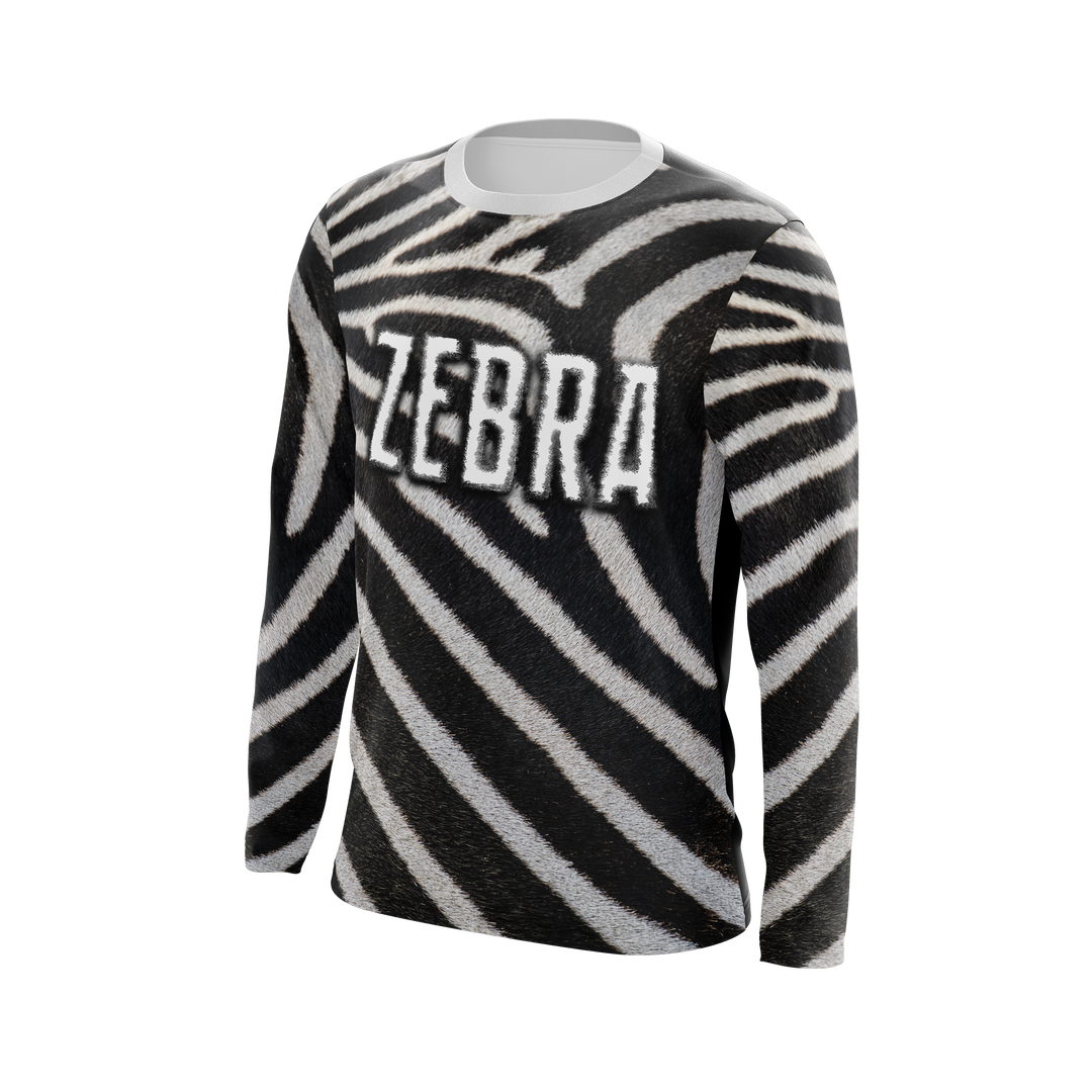 Custom Men's Crew Neck Long Sleeve Shirt (C)