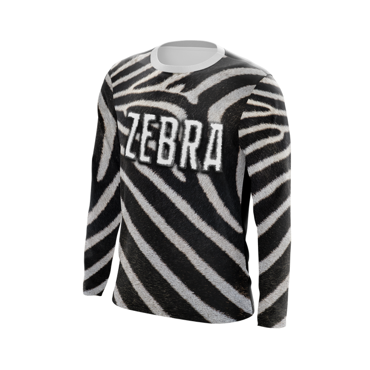 Custom Men's Crew Neck Long Sleeve Shirt (C)