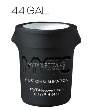 44 Gallon Custom Trash Can Cover (C)