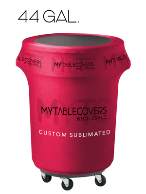 44 Gallon Custom Trash Can Cover (C)