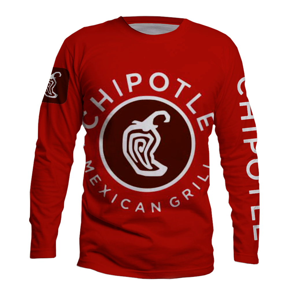Custom Men's Crew Neck Long Sleeve Shirt (C)